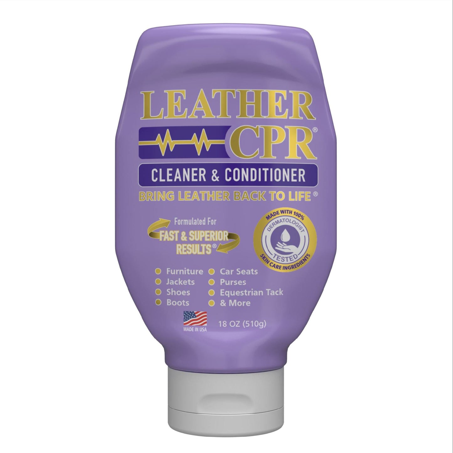 Leather CPR Cleaner & Conditioner 18oz + Stovetop CPR Cleaner & Polish 18oz + Razor Blade Scraper + 1 Microfiber Applicator Pad + 2 Microfiber Towels