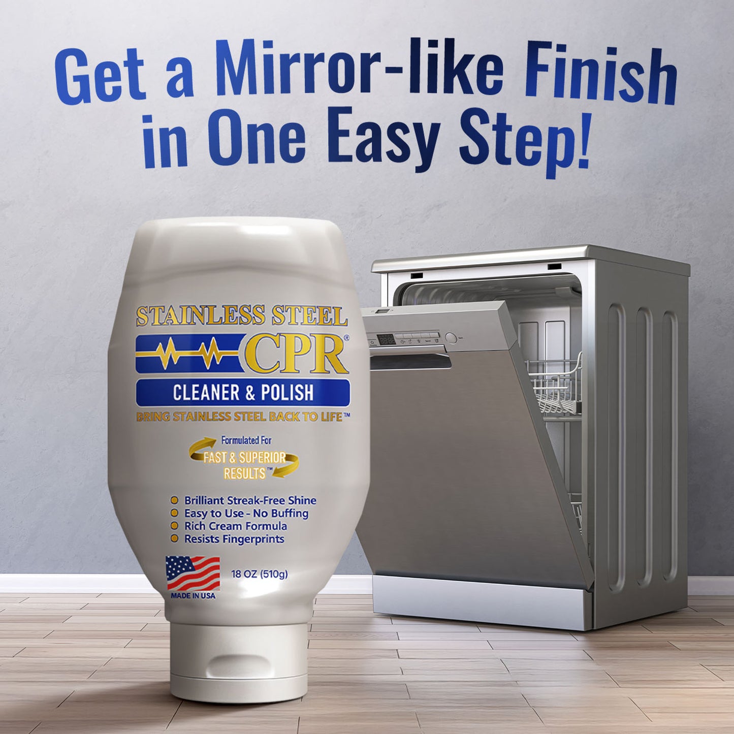 Stainless Steel CPR Cleaner & Polish 18oz