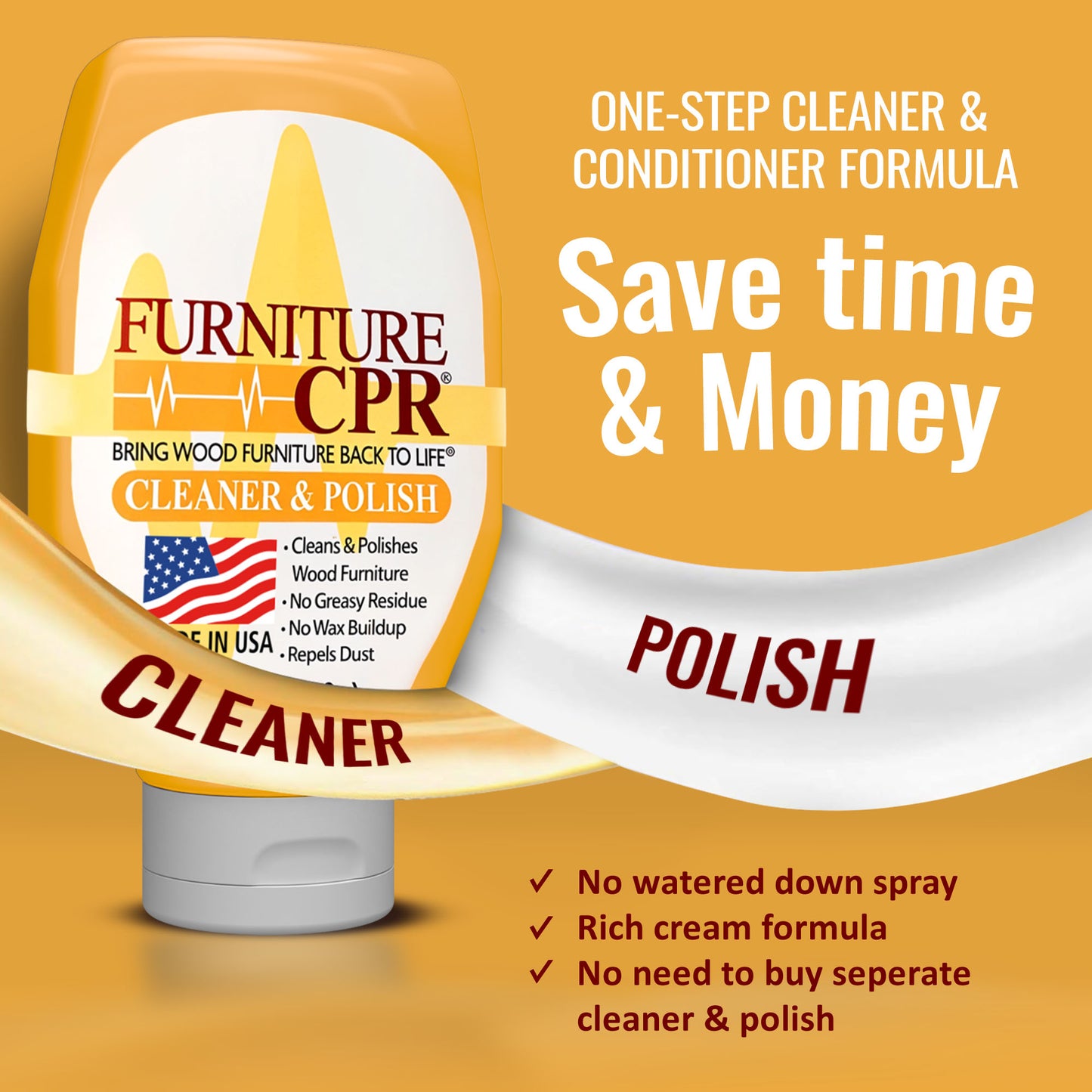 Furniture CPR Cleaner & Polish 18oz 2-Pack