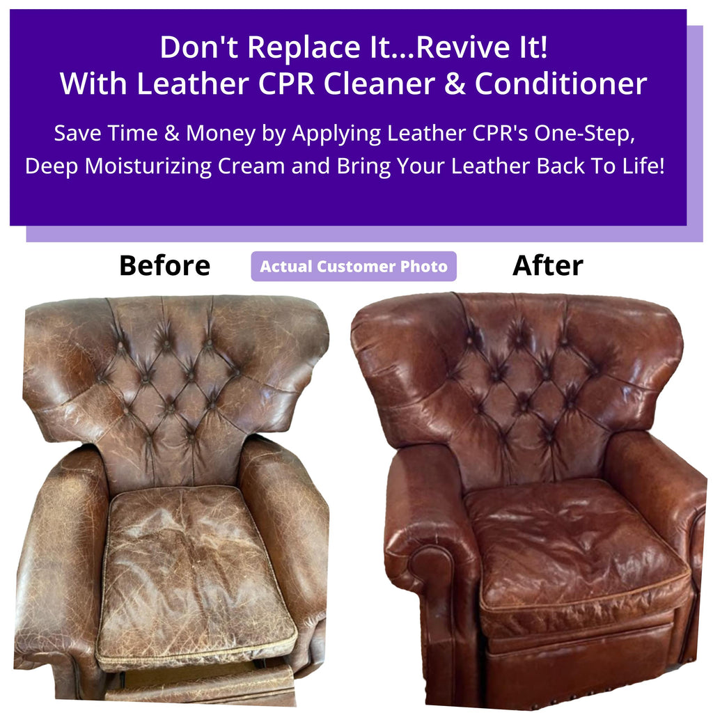 Leather CPR Cleaner & Conditioner, Bring Leather Back To Life
