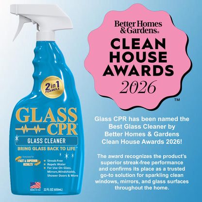Glass CPR Glass Cleaner & Water Repellent 22oz