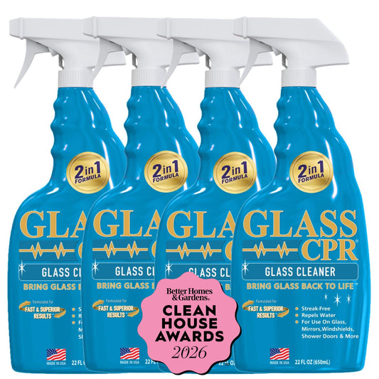 Glass CPR Glass Cleaner & Water Repellent 22oz 4-Pack