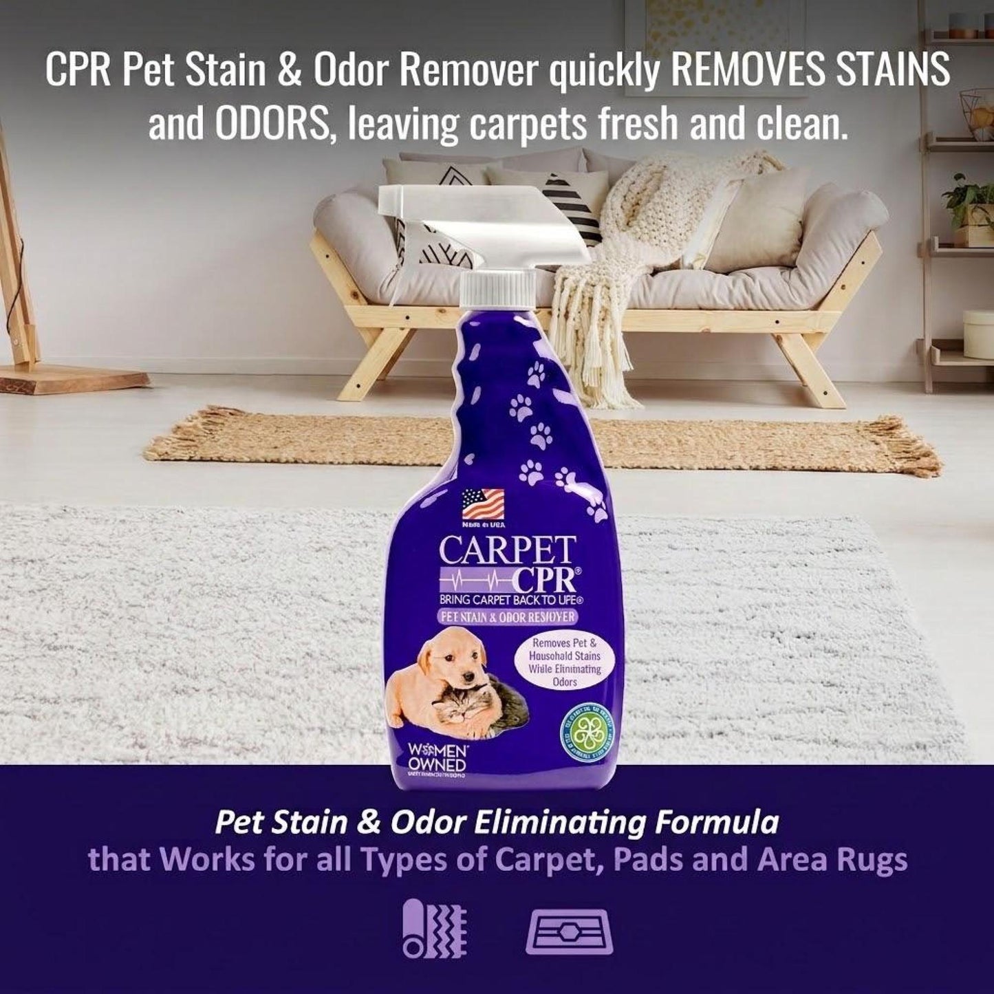 Carpet CPR Pet Stain & Odor Remover 24oz