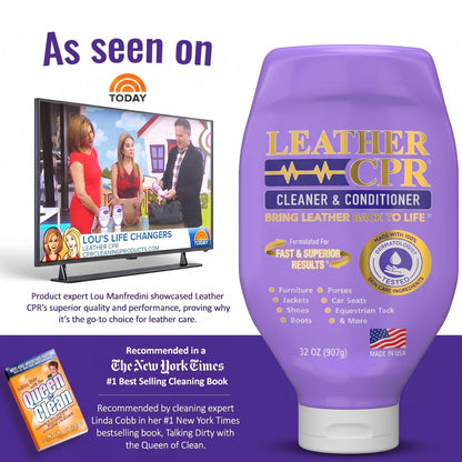 Larger Size - Leather CPR Cleaner & Conditioner 32oz