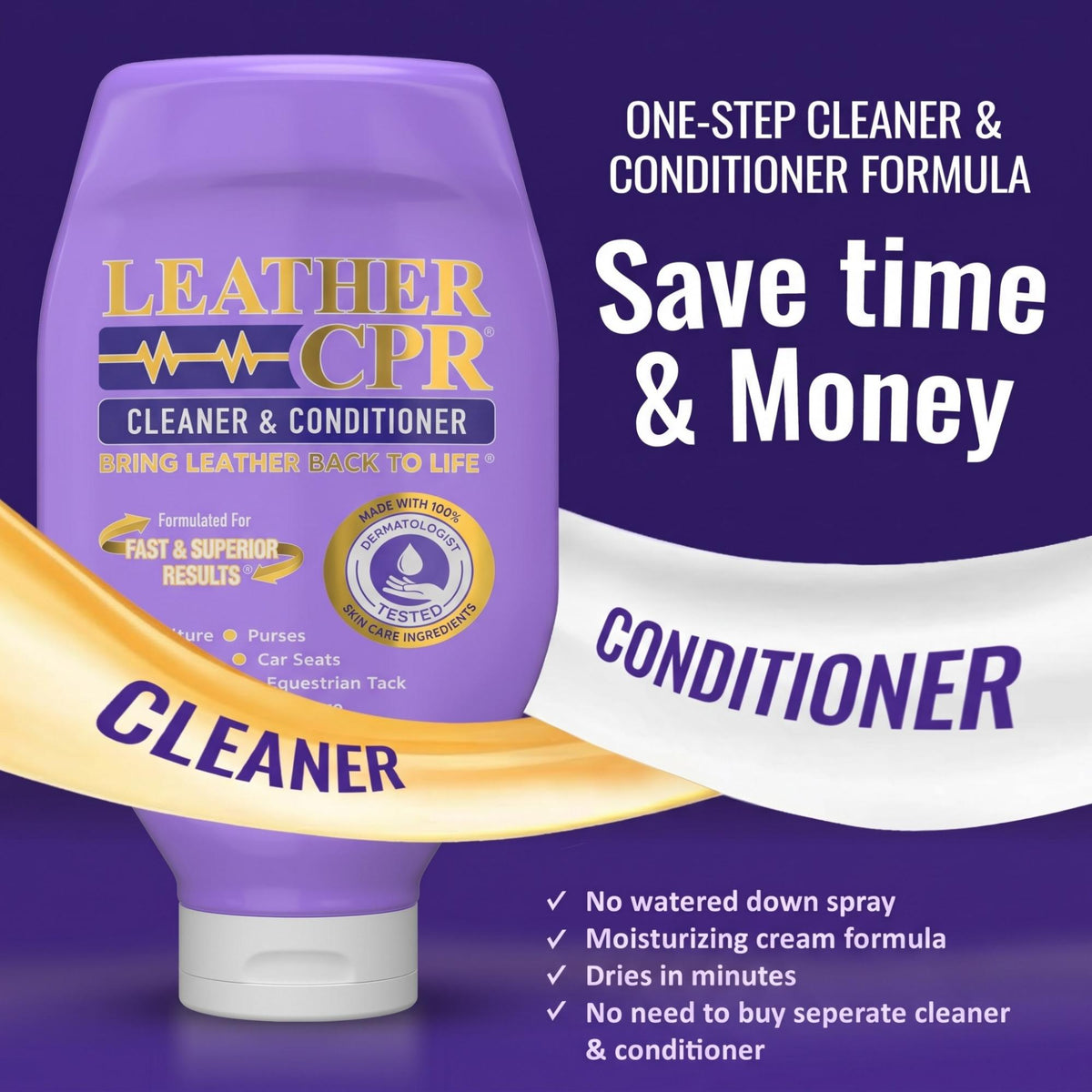 Larger Size - Leather CPR Cleaner & Conditioner 32oz