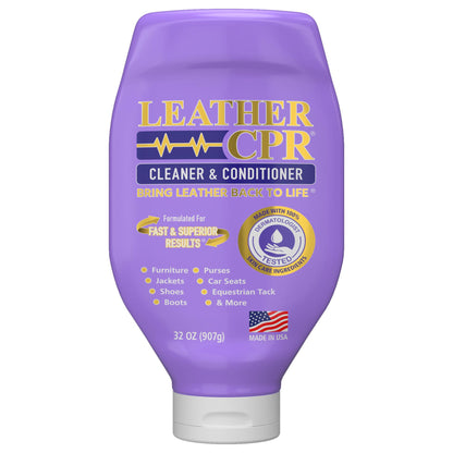 Larger Size - Leather CPR Cleaner & Conditioner 32oz