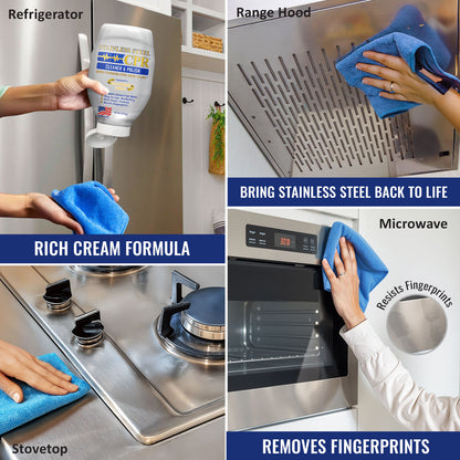 Stainless Steel CPR Cleaner & Polish 18oz 4-Pack
