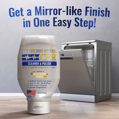 Stainless Steel CPR Cleaner & Polish 18oz 4-Pack