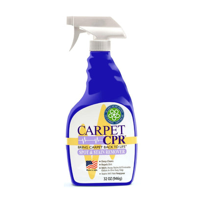Leather CPR Cleaner & Conditioner 18oz +  1 Microfiber Applicator Pad + Carpet CPR Spot & Stain Remover 32oz