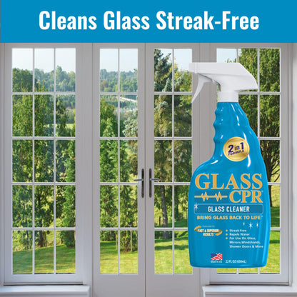 Glass CPR Glass Cleaner & Water Repellent 22oz 4-Pack