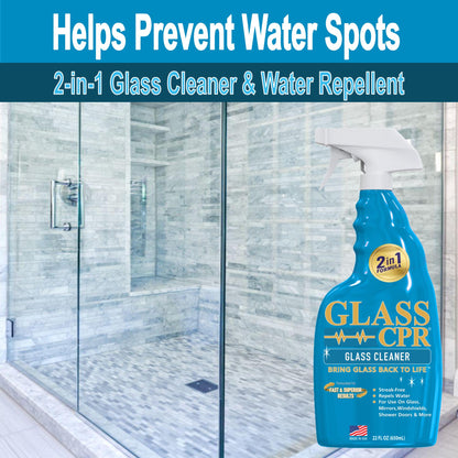 Glass CPR Glass Cleaner & Water Repellent 22oz 4-Pack