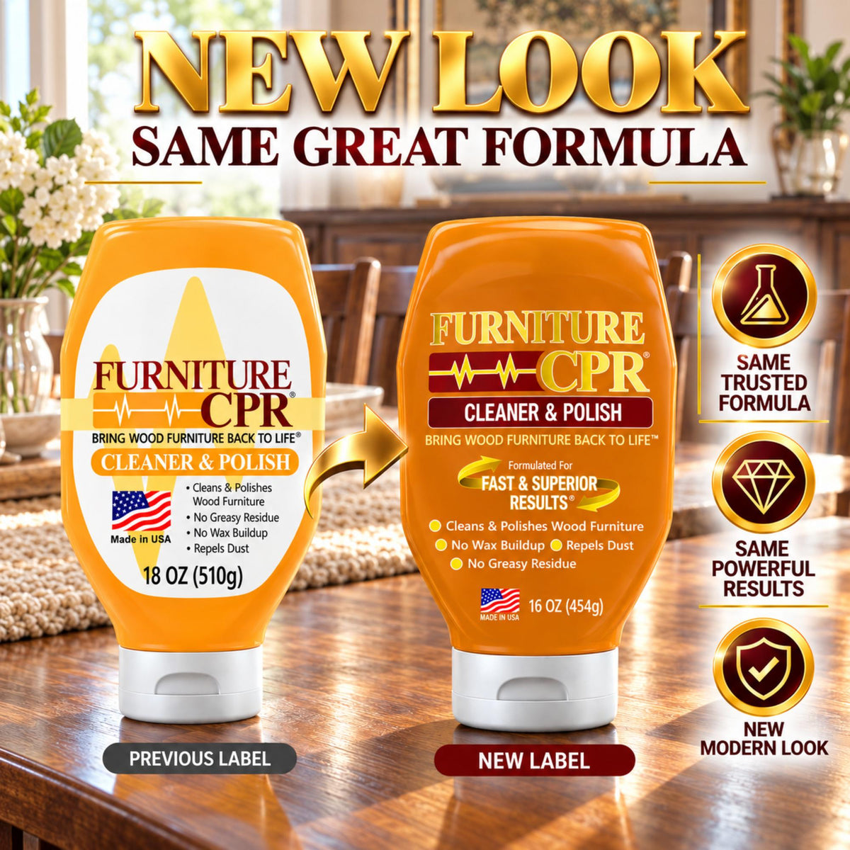Furniture CPR Cleaner & Polish 18oz