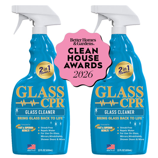 Glass CPR Glass Cleaner & Water Repellent 22oz 2-Pack