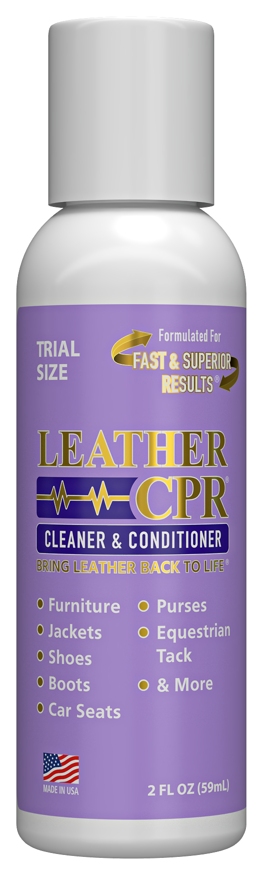 Leather CPR Cleaner & Conditioner 2oz Trial Size