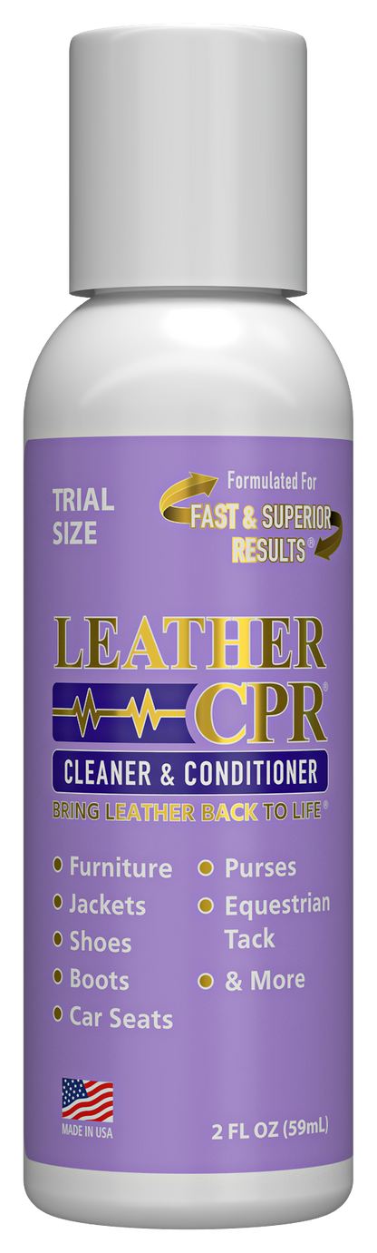 Leather CPR Cleaner & Conditioner 2oz Trial Size