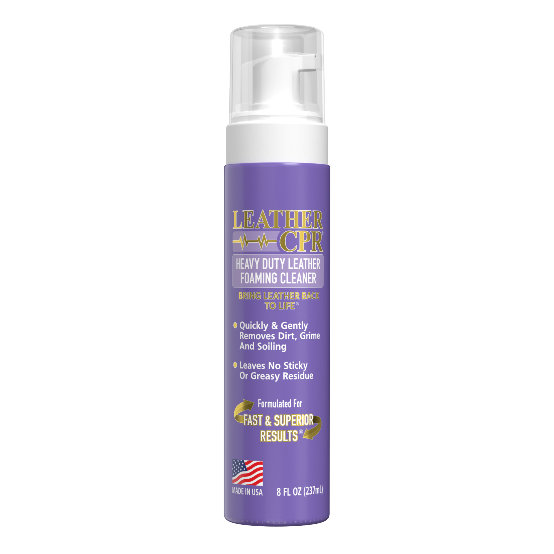 Leather CPR Heavy Duty Leather Foam Cleaner 8oz – CPR Cleaning