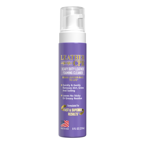 Leather CPR Heavy Duty Leather Foam Cleaner 8oz