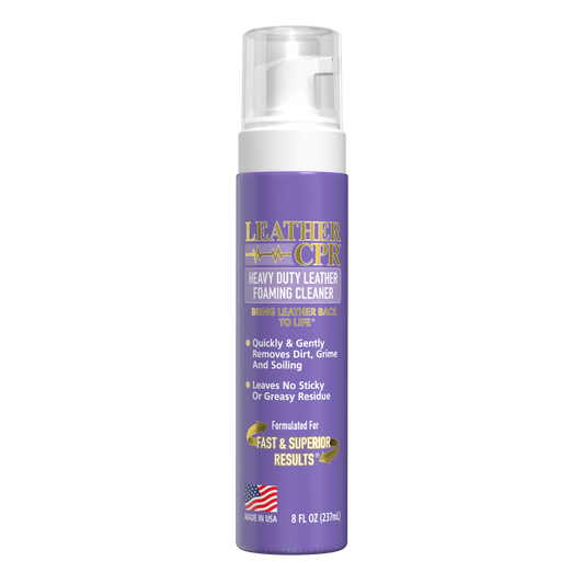 Leather CPR Heavy Duty Leather Foam Cleaner 8oz