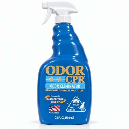 Odor CPR Odor Eliminator Spray for Strong Odors, 22 fl oz – Neutralizes Pet, Smoke, Food & Household Odors – Multi-Surface Deodorizer for Carpet, Upholstery, Fabric & More – Made in USA
