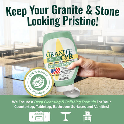 Granite CPR Cleaner & Polish 18oz 2-Pack