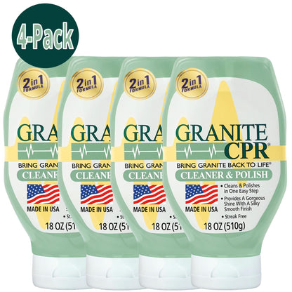 Granite CPR Cleaner & Polish 18oz 4-Pack