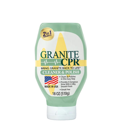 Granite CPR Cleaner & Polish 18oz 2-Pack 2 Microfiber Towels