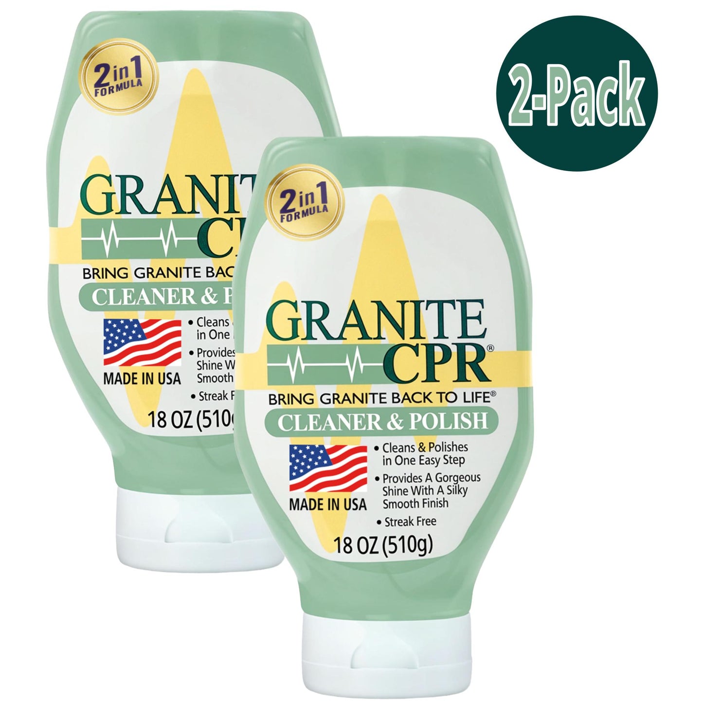 Granite CPR Cleaner & Polish 18oz 2-Pack