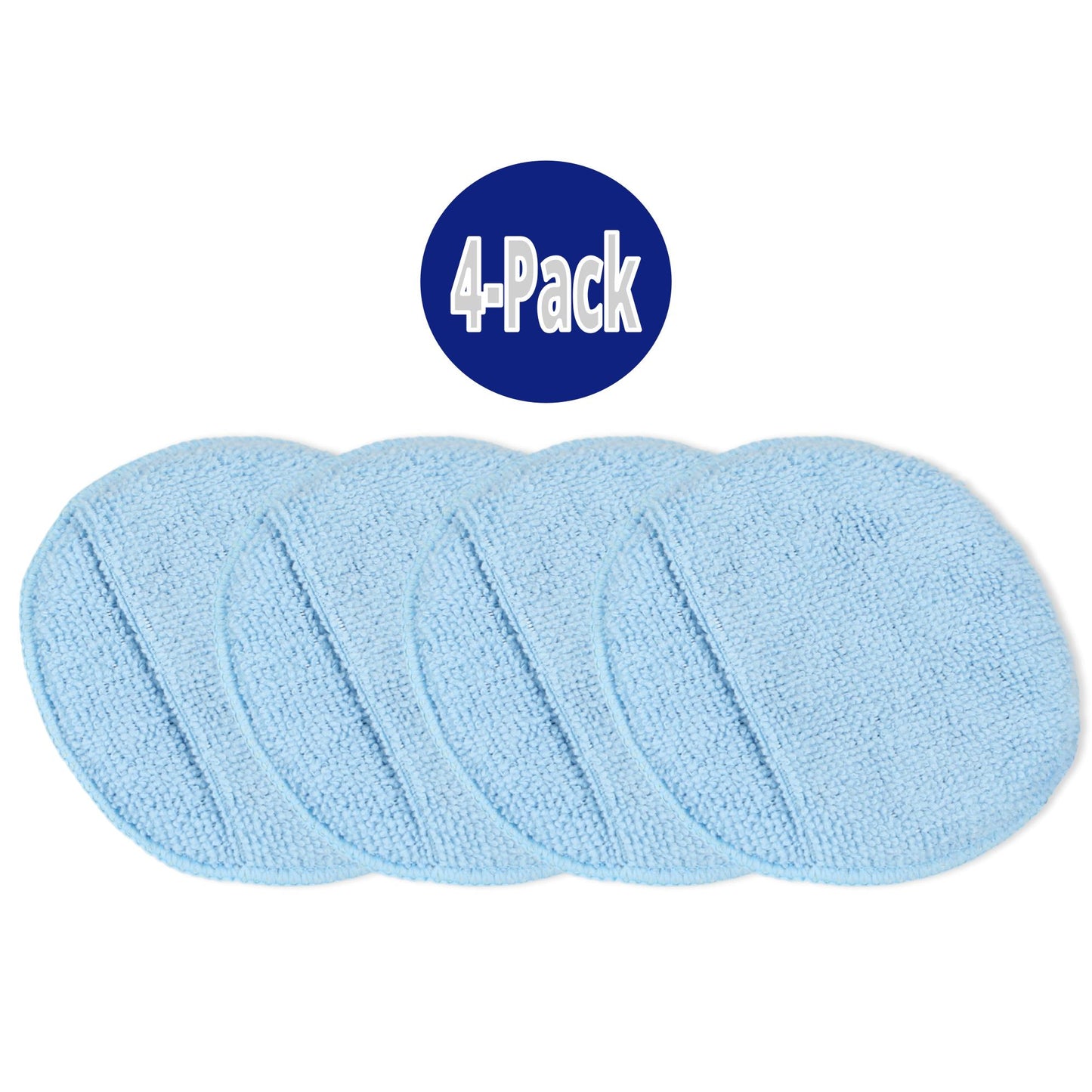 4 Microfiber Applicator Pads