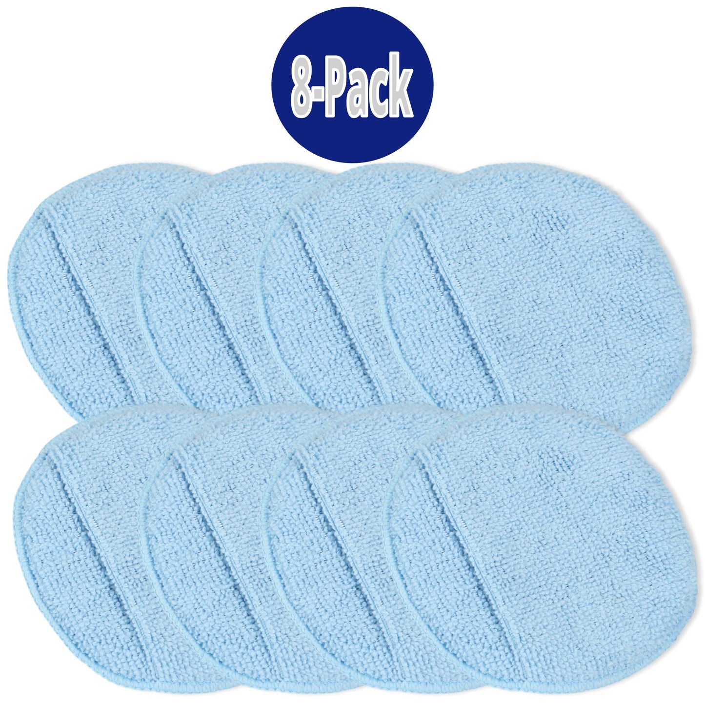 8 Microfiber Applicator Pads
