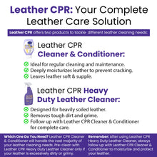 Leather CPR Heavy Duty Leather Cleaner